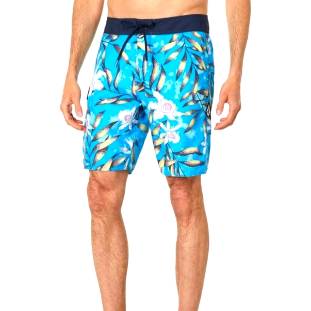 VOLCOM Tropical Hideout‎ MOD 19 size 34 Board Shorts NEW!